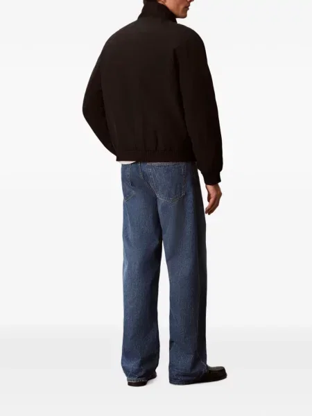 Geacă Calvin Klein cu broderie negru