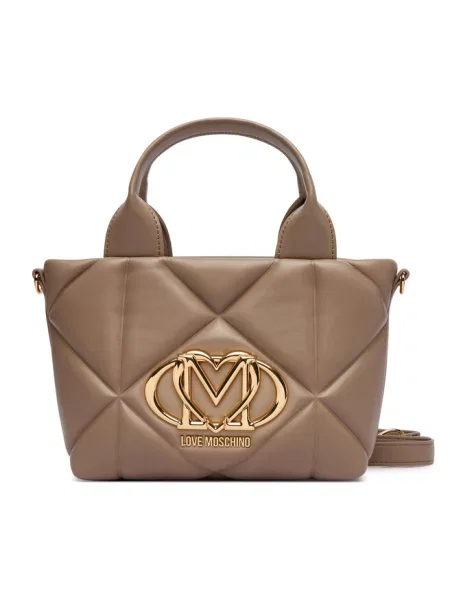 LOVE MOSCHINO Torebka ciemny beżowy
