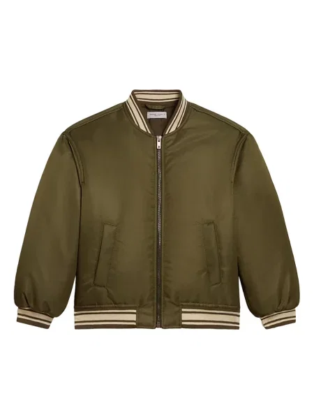 Kurtka bomber dziecięcy Golden Goose zielony