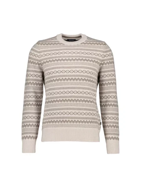 Sweter Maerz wełniany beżowy