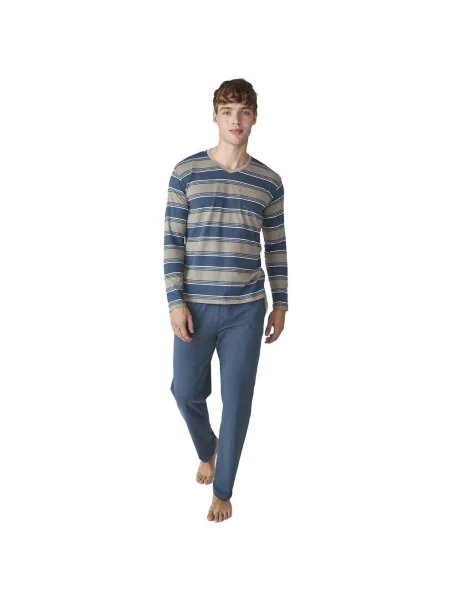 Pijamale J&j Brothers albastru