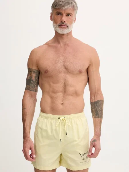 Karl Lagerfeld kopalne kratke hlače rumena