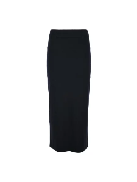 Spódnica Fabiana Filippi wełniana niebieska