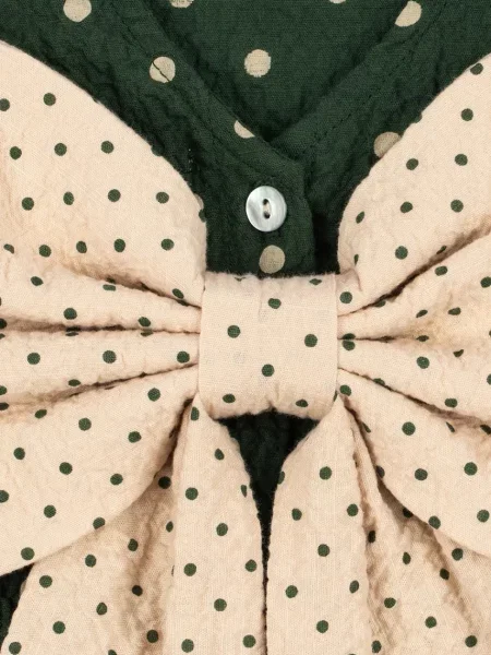Konges Sløjd блузка дитяча з ELIN BOW BLOUSE GOTS