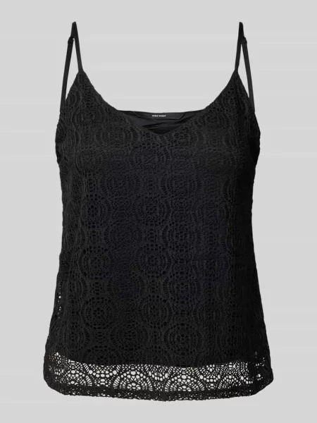 Top Vero Moda czarny