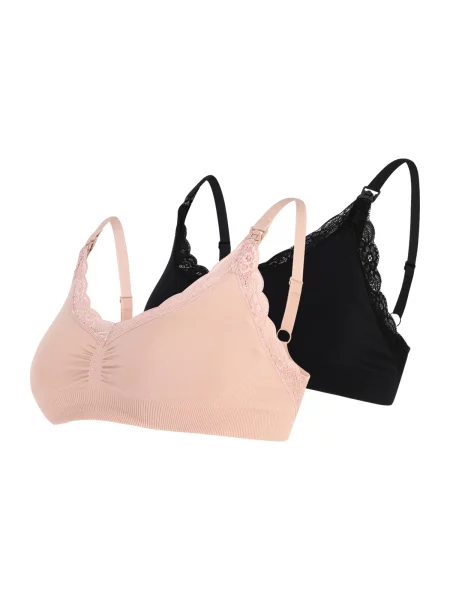 Lindex Maternity Sutiene alăptare bej negru