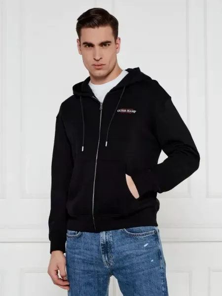 Guess Jeans Hanorac negru