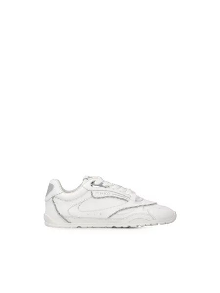 Sneakersy Pinko skórzane białe