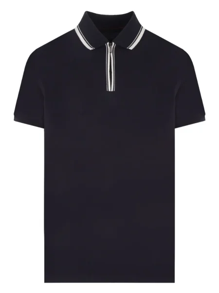 Tricou polo Loro Piana albastru
