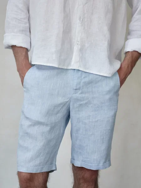 Шорты Gnizdo голубые