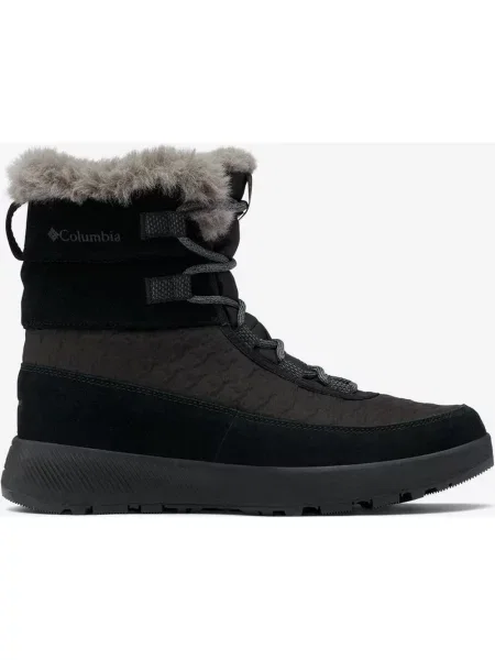 Buty trekkingowe Columbia Slopeside Peak Luxe szary ciemny 37 czarny