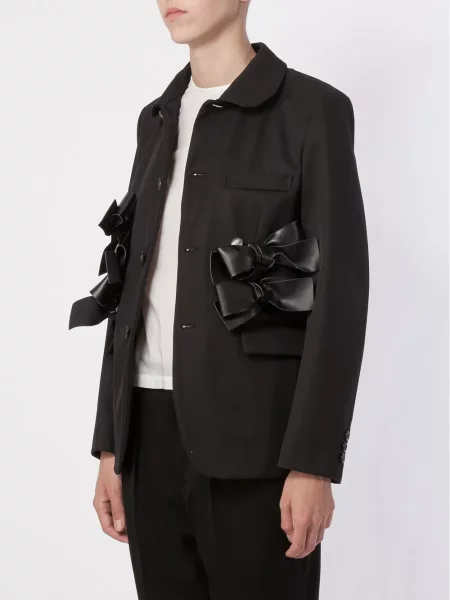 Sacou Comme Des Garçons cu funde negru