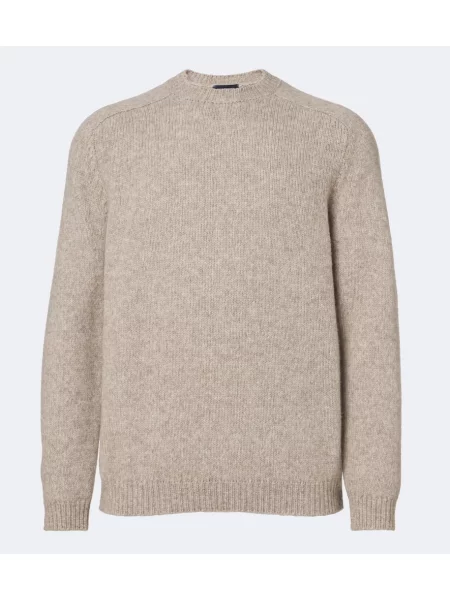 Pulover Thom Sweeney de lână bej