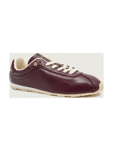 Sneakers Tommy Hilfiger Th Low Profile Runner Vișiniu bordo