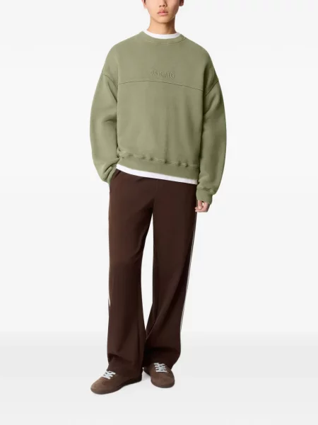 Pulover Axel Arigato cu broderie verde