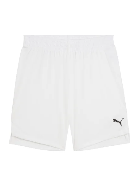 PUMA Sportovní kalhoty Teamjaws Starter černá bílá