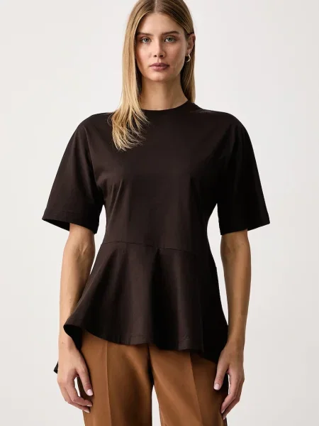 BOSS tricou pentru femei din Endora maro