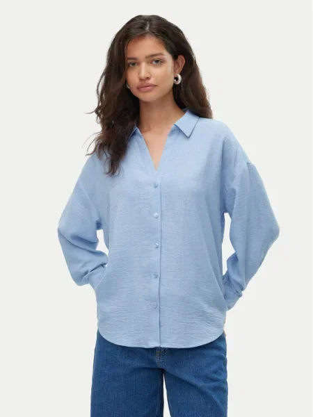 Cămașă Vero Moda albastru