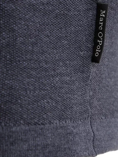 Πλεκτό polo Marc O'polo μπλε