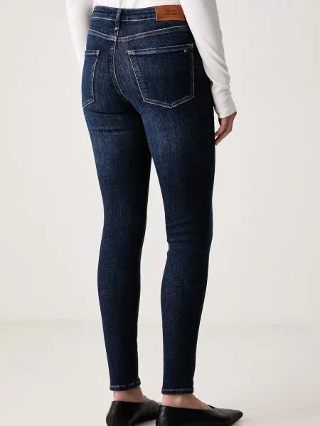 Tommy Hilfiger jeansy skinny granatowe