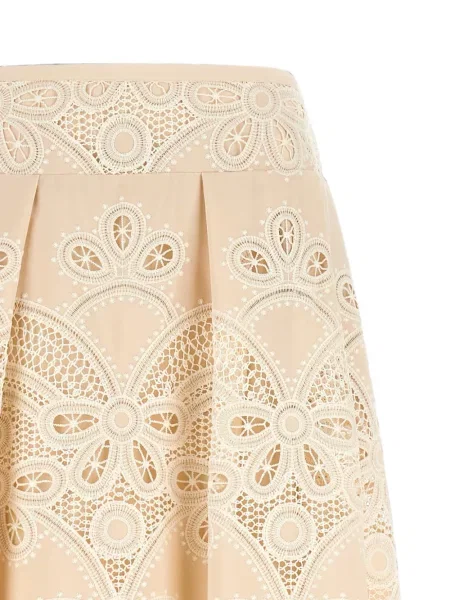 Fusta maxi Elie Saab cu broderie