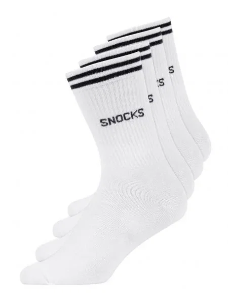 SNOCKS Șosete sport negru alb