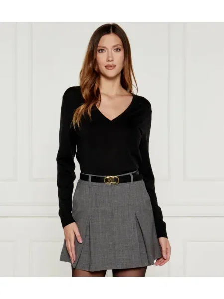 Tommy Hilfiger De lână pulover negru