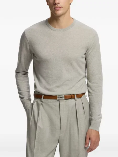 Кашмирен пуловер Ralph Lauren Purple Label сиво