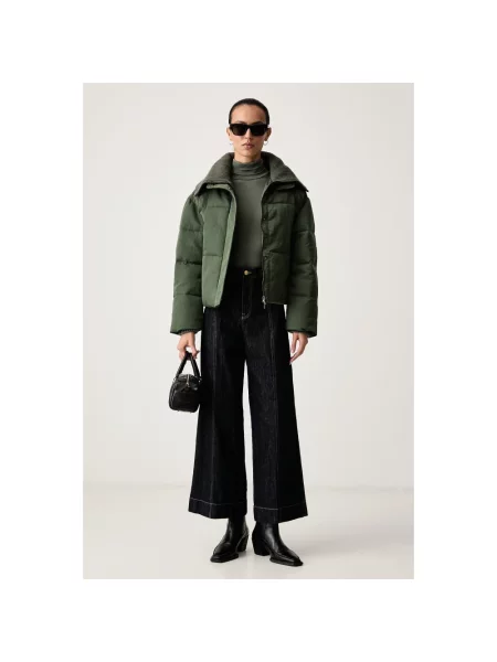 Kurtka puchowa Scotch & Soda zielona