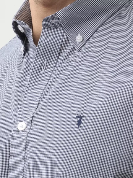 Рубашка Trussardi синяя