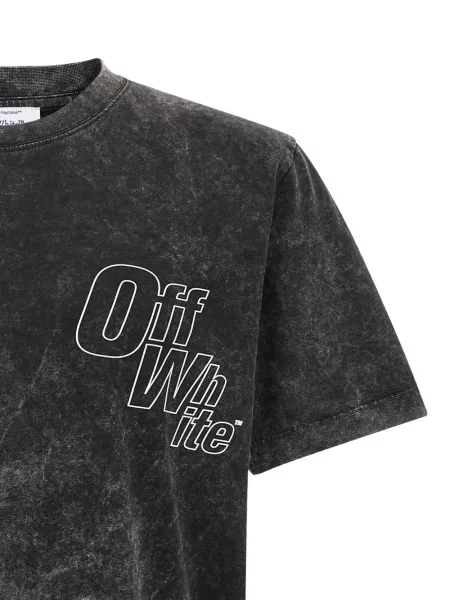 Tricou Off-white cu imagine alb