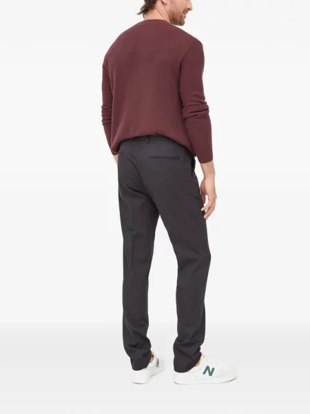 Pantaloni Sisley cu buline gri
