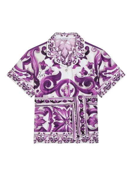Koszula dziecięca Dolce And Gabbana biała