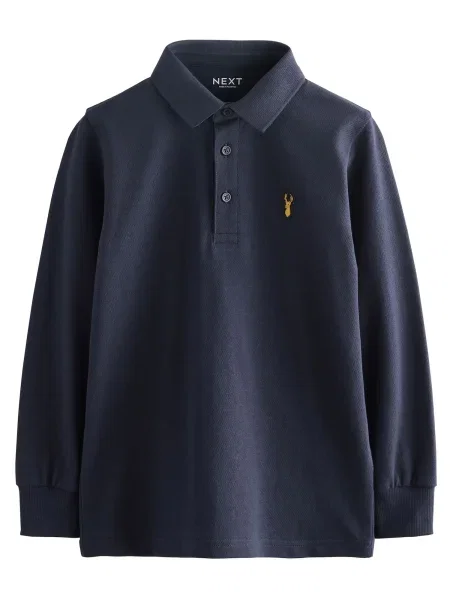 Next Tricou bleumarin galben