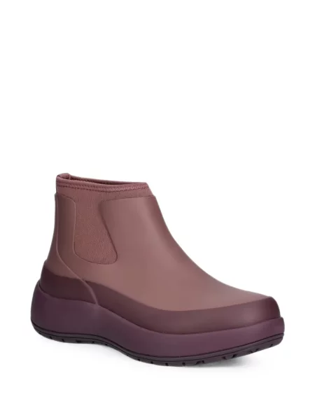 Cizme scurte Rains chunky roz