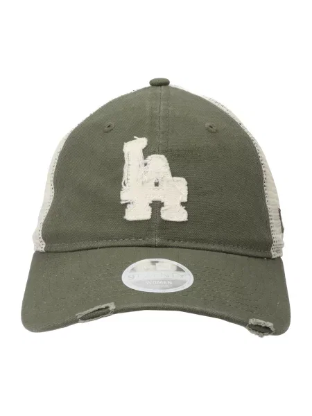 NEW ERA Čiapka WMNS TRUCKER LOSDOD sivá / olivová biela