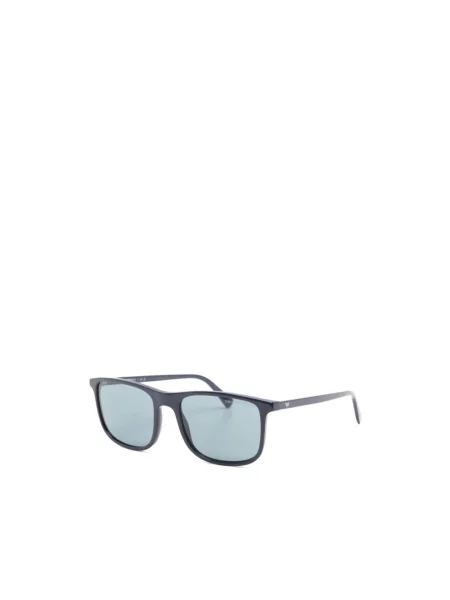 Okulary przeciwsłoneczne Emporio Armani niebieskie