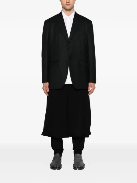 Яке Comme Des Garçons Homme с ревер черно