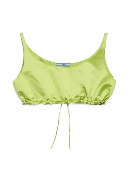 Decupat top Prada verde