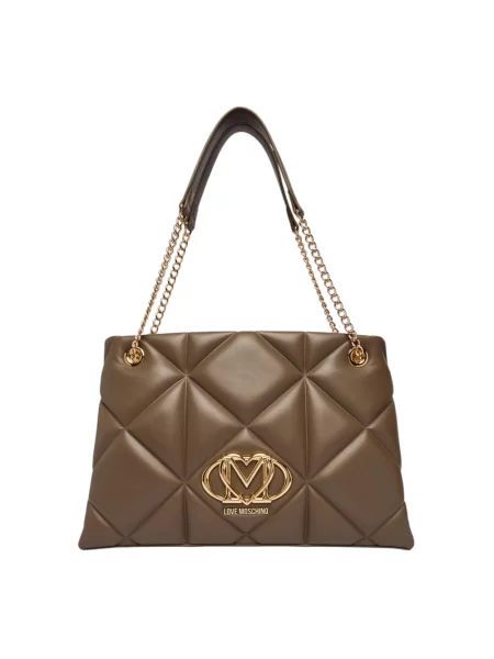 Torebka LOVE MOSCHINO brązowa