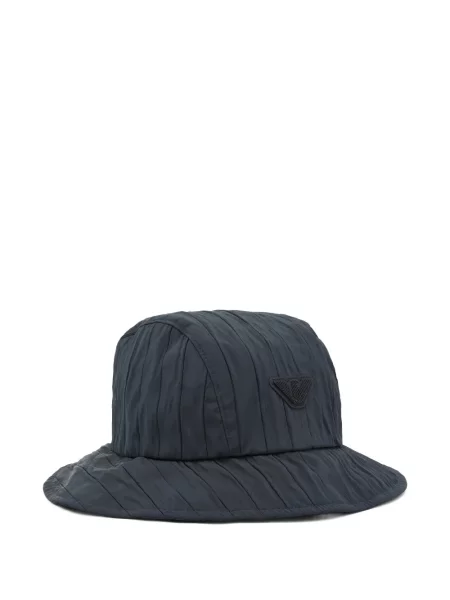 Kapelusz dziecięcy Emporio Armani niebieski