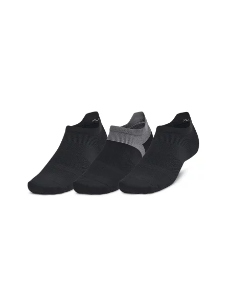UNDER ARMOUR skarpetki sportowe unisex 3 pak Run Lite mix S czarny
