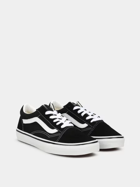 Дитячі Кеди низькі Vans OLD SKOOL білий/чорний замша/текстиль білі