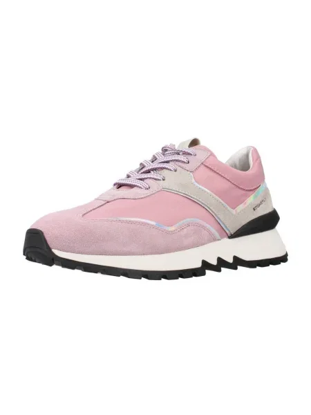 Pantofi Stonefly din velur roz