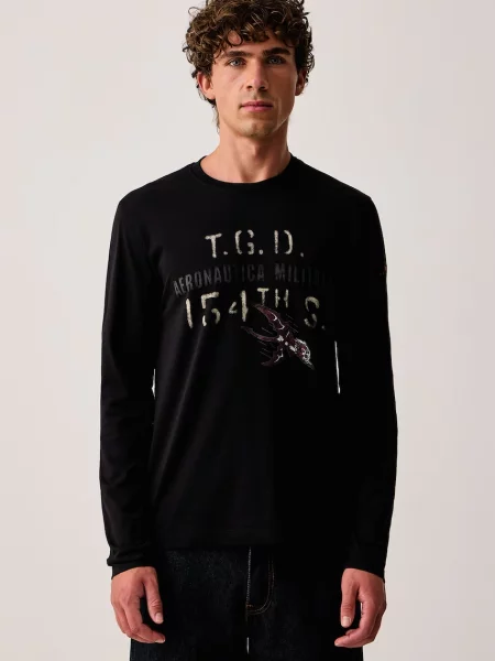 Aeronautica Militare longsleeve czarna