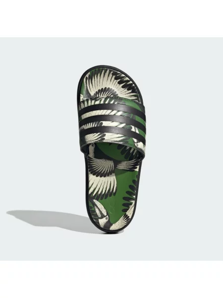 Klapki Adilette Platform zielone