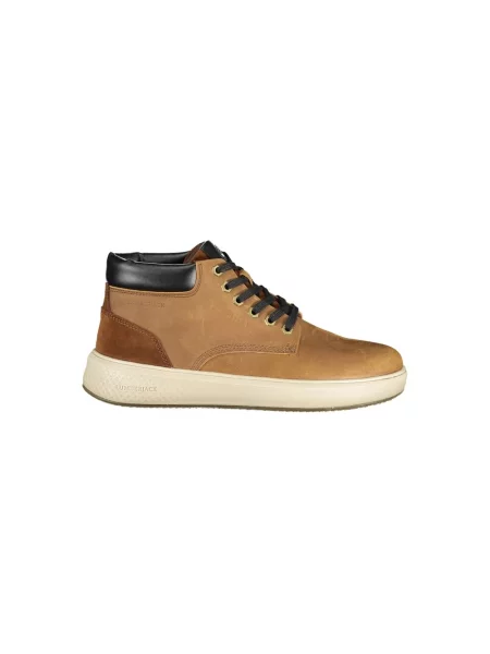 Buty do kostki Lumberjack skórzane brązowe