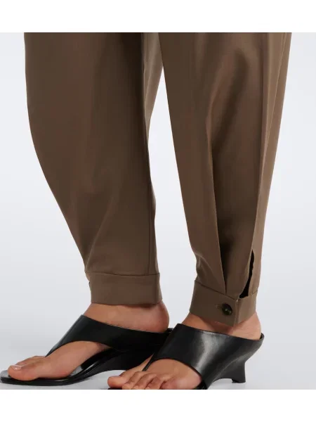 Pantaloni Róhe de lână maro