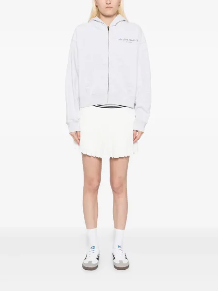 Hoodie Sporty & Rich με σχέδιο γκρι