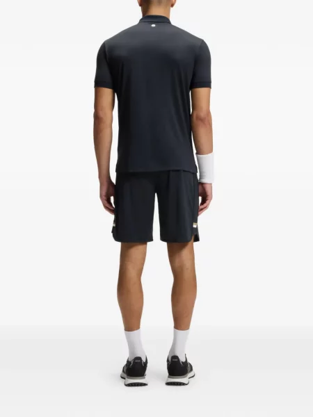 Scurt tricou polo Boss albastru